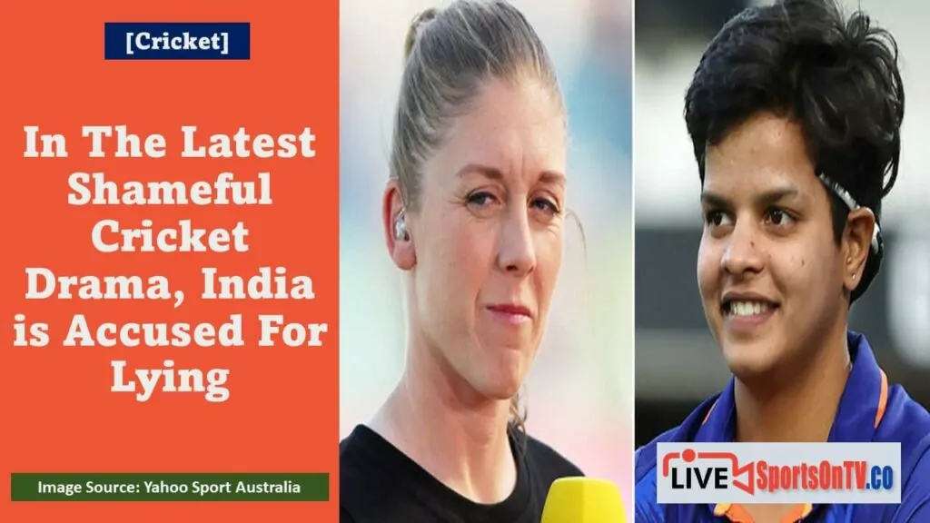 In The Latest Shameful Cricket Drama India is Accused For Lying Featured Image