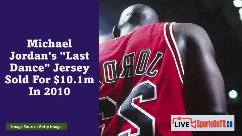 Michael Jordan's Last Dance Jersey Sold For .1m In 2010 Featured Image