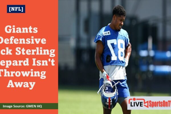 Giants Defensive Back Sterling Shepard Isn't Throwing Away Featured Image