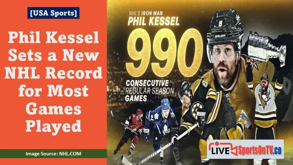 Phil Kessel Sets a New NHL Record for Most Games Played Featured Image
